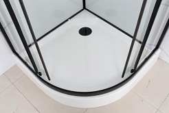 Frank Душевая кабина F400 black с крышей – фотография-7