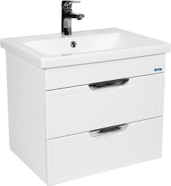 Viant Тумба под раковину Лима 60 подвесная белая – фотография-1