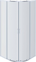 Aquatek Душевой уголок Ария 80x80 AQ ARI RO 08020CH профиль хром стекло прозрачное