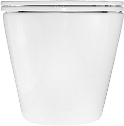 Azario Унитаз подвесной Teramo AZ-0053 безободковый белый – фотография-5