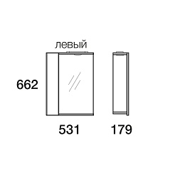 Merkana Мебель для ванной комнаты Болония 55 L – фотография-2