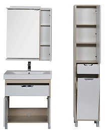 Aquanet Комплект Мебели "Гретта 75" дуб (209980) – фотография-6