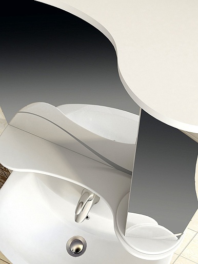 Vigo Зеркальный шкаф Callao 70 с вращающейся полкой – картинка-3