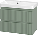 Brevita Тумба под раковину Victory 70 подвесная зеленая – фотография-6
