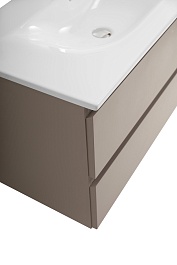 BelBagno Тумба с раковиной Kraft 90 подвесная Бежевый матовый – фотография-4