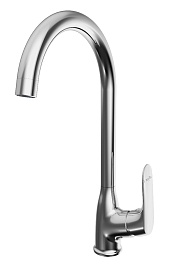 Tokito Смеситель для кухни TAKASE хром TOK-TAK-1013 – фотография-1