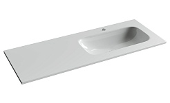 Ceramicanova Мебельная раковина Grace 121 R CN7021 белая – фотография-1