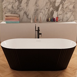 Frank Акриловая ванна 170х75 F6103 black – фотография-1