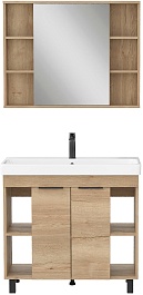 Onika Мебель для ванной Легран 90 дуб галифакс – фотография-1