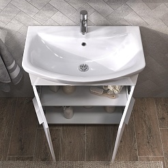 Vigo Тумба под раковину Hoska 70 белая – фотография-4