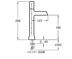 Jacob Delafon Смеситель для раковины Toobi E8960-BN – фотография-2
