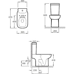 Jacob Delafon Чаша унитаза Replay 4973K – фотография-3
