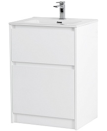 BelBagno Тумба с раковиной Kraft 60 напольная Bianco Opaco – фотография-1