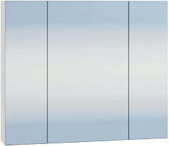 СанТа Зеркальный шкаф Аврора 80 белый – фотография-1