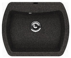 Florentina Мойка гранитная Нире 630 черный – фотография-1