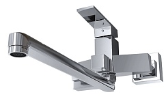 Mixline Смеситель для ванны и раковины 35k ML20-02 "Quadro" – фотография-4