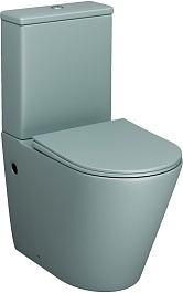 Grossman Унитаз компакт Color GR-4480MNMS мятный матовый – фотография-1