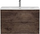 BelBagno Тумба с раковиной Etna 90 подвесная Rovere Moro с раковиной BB-8099-90 – фотография-9