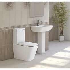 BelBagno Унитаз-компакт ALBANO безободковый – фотография-4