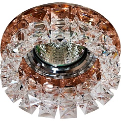 Feron Встраиваемый светильник с LED CD2929 коричневый,прозрачный – фотография-1