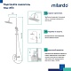 Milardo Душевая система Milardo Rora RORWT4FM06 – картинка-11