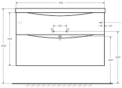 BelBagno Мебель для ванной Marino-H60 100 Rovere Nature – фотография-13