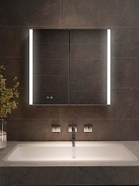 Aquatek Зеркало-шкаф 80 AQ7809-MLC с подсветкой – фотография-4