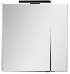 Aquanet Зеркальный шкаф "Франка 85" белый – фотография-3