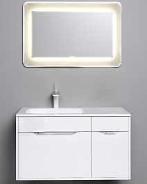 Aqwella Мебель для ванной Malaga 90 L – фотография-1