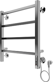 Terminus Полотенцесушитель электрический Ватикан П4 500x550 хром – фотография-2