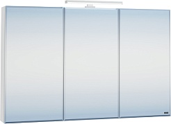 СанТа Зеркальный шкаф Стандарт 120 трельяж свет белый – фотография-1