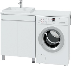 СанТа Раковина мебельная Юпитер 130 L – фотография-3