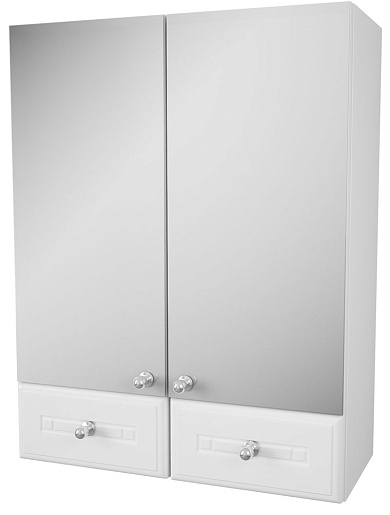 Merkana Зеркало-шкаф Валенсия 50, 2 ящика – фото-1
