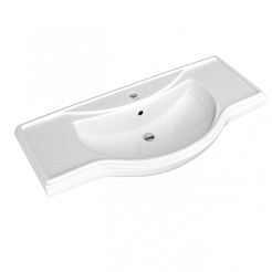 СанТа Мебель для ванной Монарх 105 на цоколе – фотография-2