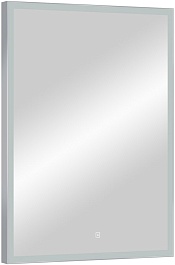 Continent Зеркало Frame Silver Led 600x800 – фотография-4