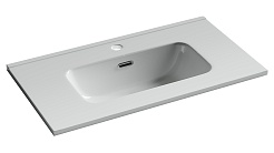 Ceramicanova Мебельная раковина Compact 71 CN7029 белая – фотография-1