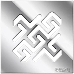 BERGES Wasserhaus Душевой трап Platz Antik 100 091060 хром глянец – фотография-2