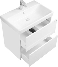 Акватон Мебель для ванной Сканди 70 белая – фотография-5