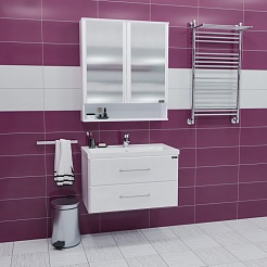 СанТа Мебель для ванной Омега 80 Фостер подвесная – фотография-2