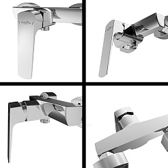 Tokito Смеситель для душа SENDAL хром TOK-SEN-1016 – фотография-5