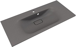 Style Line Тумба с кварцевой раковиной жасмин Остин 100 серый шелк – фотография-3