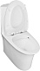 Azario Унитаз-моноблок Luna AZ-1037 безободковый с бачком с сиденьем микролифт белый – фотография-23