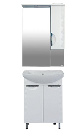 Misty Зеркало-шкаф Misty Престиж 60 R белый – фотография-7