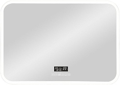 Continent Зеркало Demure Led 1000x700 с музыкальным блоком – фотография-2