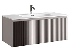 Sancos Тумба с раковиной Snob R 1.0 100 doha soft раковина Element 101 CN7003 – фотография-1