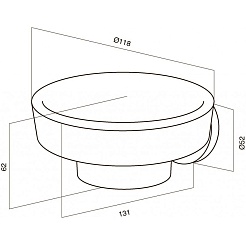 Am.Pm Мыльница Bliss A5534264 – фотография-3
