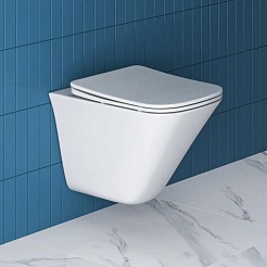 BelBagno Унитаз подвесной Marmi BB052CHR – фотография-3