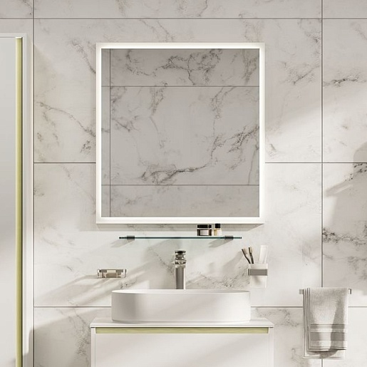 Allen Brau Зеркало Activity 90 1.340028.PWM папирус матовый/олива браш – картинка-3