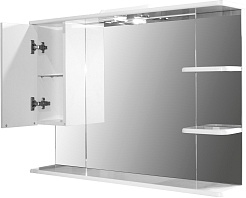 Mixline Мебель для ванной Этьен 100 L Нелли белая – фотография-12