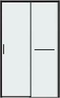 Grossman Душевая дверь в нишу Style 100x195 профиль черный матовый стекло прозрачное